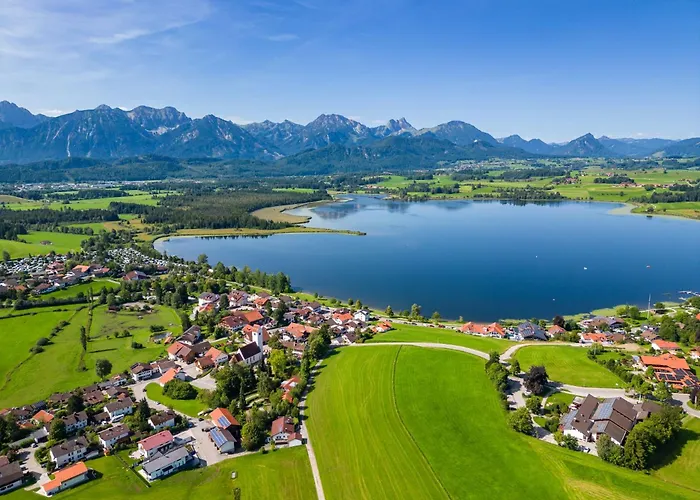 Panoramablick Fussen