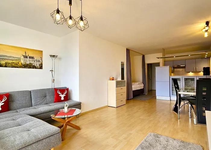 Panoramablick Fussen